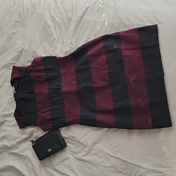 NWOT Banana Republic stripe dress - Picture 1 of 8